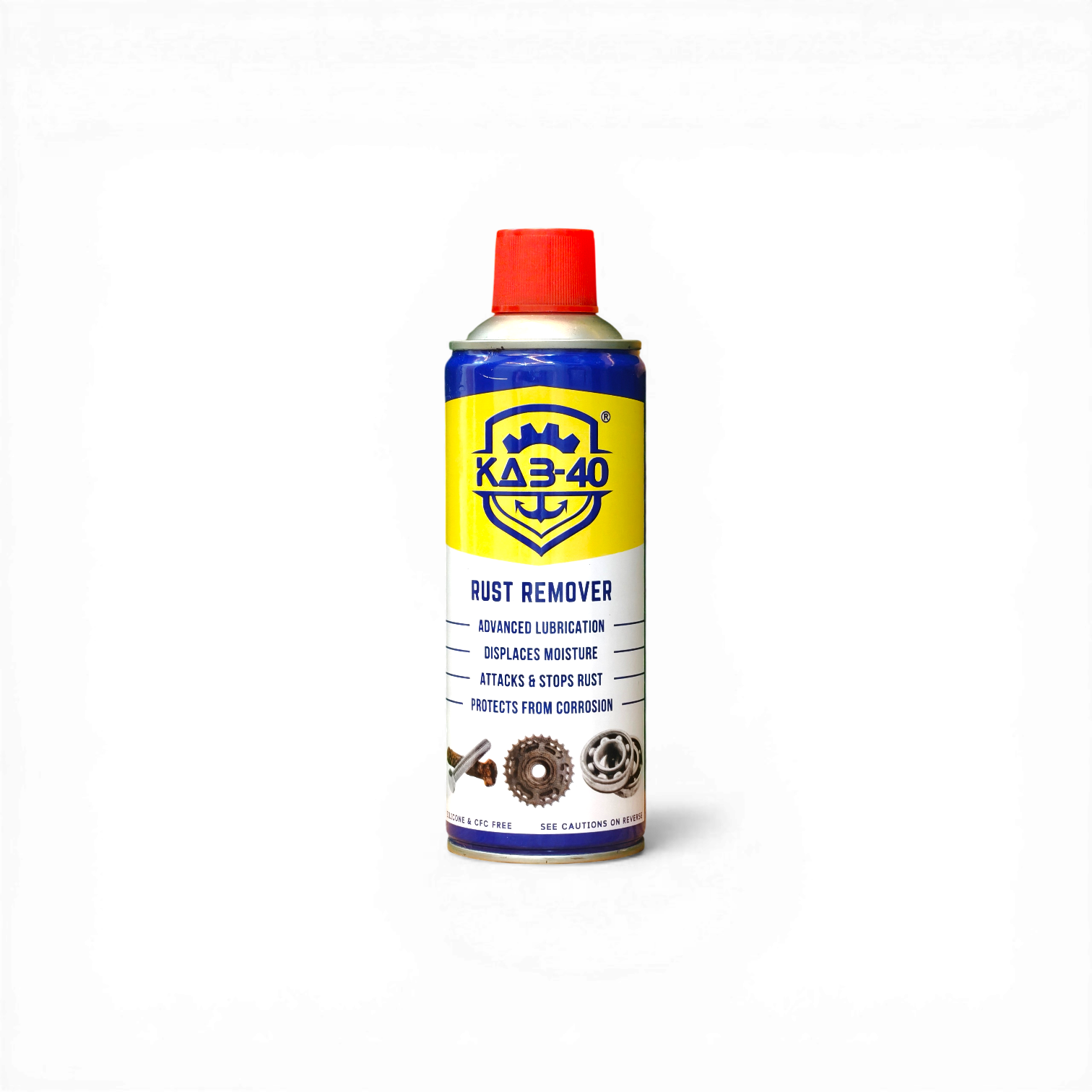 KAB-40 (400 ml) Multi-Purpose Lubricant Spray with Smart Applicator | Rust Protection & Moisture Displacement