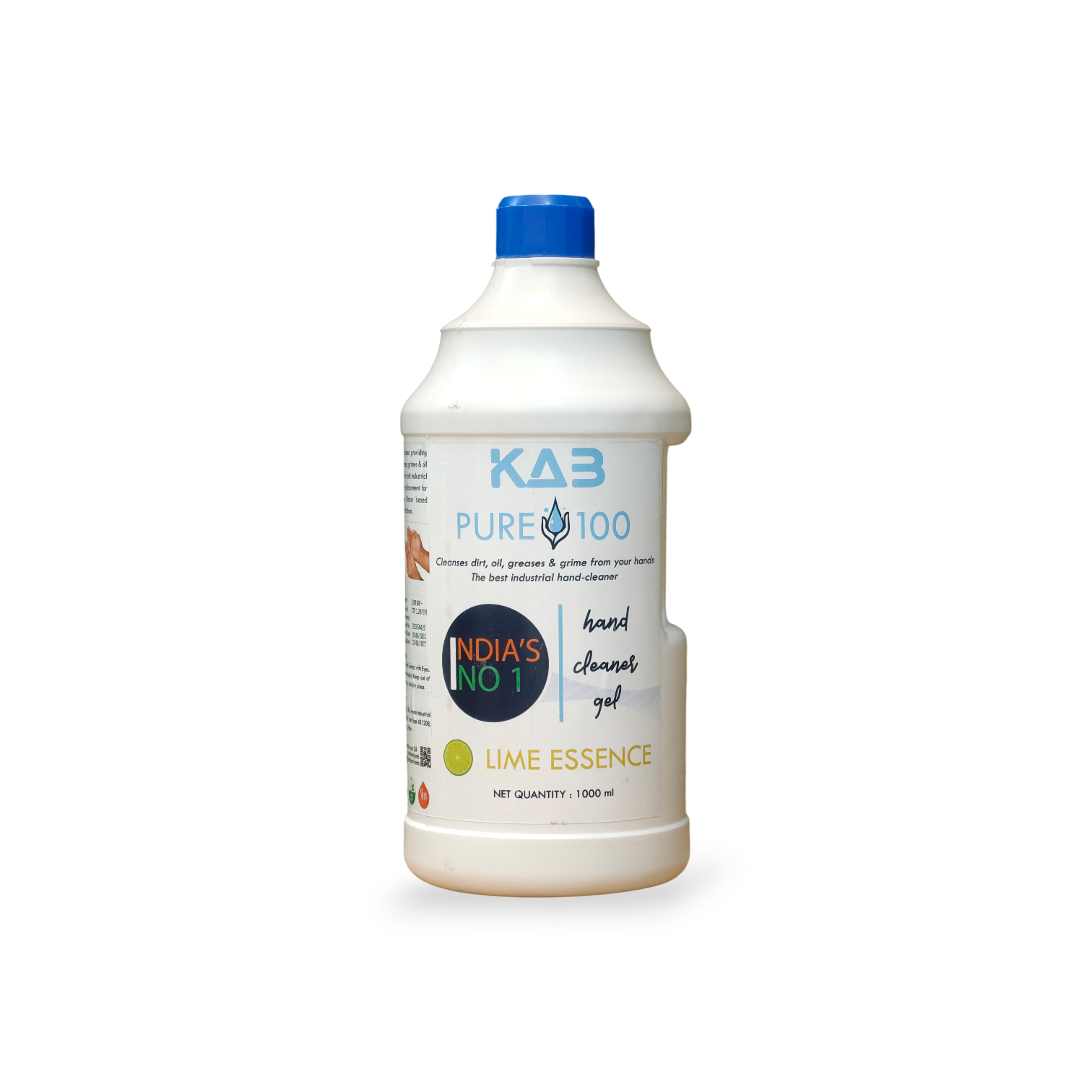 KAB PURE100 (1000 ml) Industrial Hand Cleaner